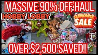 HOBBY LOBBY 90 OFF CLEARANCE HAUL‍️HOBBY LOBBY CLEARANCE TODAY‍️#new #hobbylobby #clearance