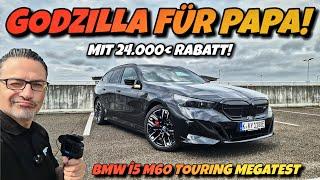 BMW i5 M60 Touring Megatest. Elektro Power Made in Germany!