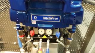 Graco Spray Foam Rig by Paratus Supply Work Room