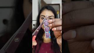 DIY medicine wrapper earrings #Shorts @SANCHAL733