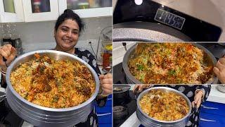 10 KG HYDERABADI MUTTON DUM BIRYANI MAKING FOR MADDYEATS MUKBANG 🫡