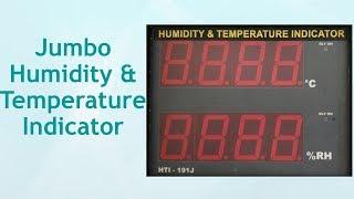 Jumbo Humidity & Temperature Indicator