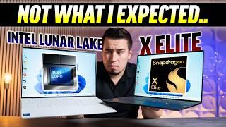 Lunar Lake vs X Elite in SAME Laptop - BEST Chip in 2024?