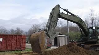 Testing 2015 Deere 250G LC R Ex Military Excavator C&C Equipment