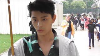 Ryan Ding Yuxi 丁禹兮 @ Paris Fashion Week 22 june 2023 show Issey Miyake Homme plissé