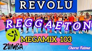 MM 103 REVOLU - REGGAETON - ZUMBA WORKOUT - ZUMBA DANCE - ZUMBA FITNESS - CHOREO @AdindaAeroZumba