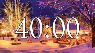 40 Minute Timer With Christmas Music