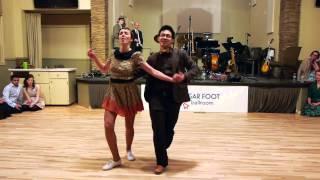 Gen St-Lo & Alain Wong Lindy Hop Routine in Edmonton