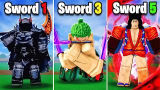 I Became The Strongest ONE PIECE SWORDSMEN in Blox Fruits...