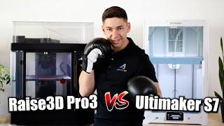 Der Vergleich der FAVORITEN! Das Ergebnis ist "eindeutig"... | Raise3D Pro3 VS. Ultimaker S7