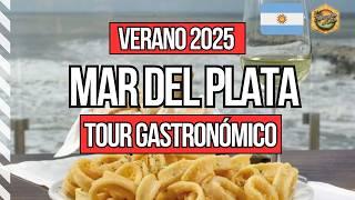 [2025] Where to eat in Mar del Plata  Summer  Food tour of the happy  Bonus [4K]