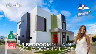 FOR SALE TURNKEY 3 BEDROOM VILLA WITH STRONG RENTAL HISTORY IN SOSUA , DOMINICAN REPUBLIC