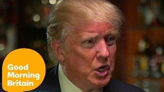 Donald Trump Criticises Tony Blair's Iraq War Decisions | Good Morning Britain