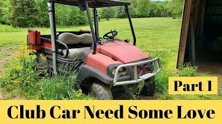 Club Car 4x4 Needs Saving