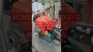 Homelite 900D, 909G, 9-23 Chainsaws