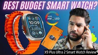 X9 Plus Ultra 2 Smart Watch ReviewA Real Killer Of Apple Watch Ultra 2AmoledCompass90HzCalling