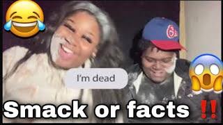 SMACK OR FACTS CHALLENGE!! TOO FUNNY  #smackorfacts #newyoutubers