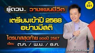 วางแผนชีวิต 12 ราศี ส่งท้ายปลายปี 2567  โดย อ.ลักษณ์ โหราธิบดี