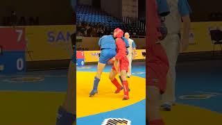 Combat #SAMBO at the Asia and Oceania Sambo Championships 2023 in #Astana, #Kazakhstan. #самбо