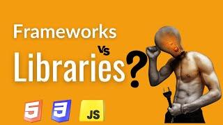 JavaScript Frameworks vs Libraries Explained | Best JavaScript Frameworks & Libraries for 2024