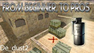 De_Dust2 - Flashbangs Full Tutorial | For CT | CS 1.6