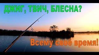 ДЖИГ, ТВИЧ, БЛЕСНА? Всему своё время!