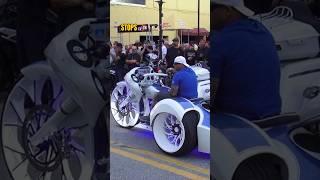 Wild Custom 3-Wheel Bagger Motorcycle | Trike Build - Bike Week Madness! #motorcycle #motos #bikers