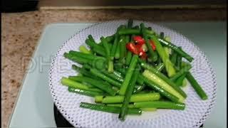 Stir Fry Garlic Stem