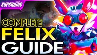 FELIX RANK 1 PEAK GUIDE! - HOW TO PLAY FELIX + ABILITIES + GAMEPLAY || SUPERVIVE OPEN BETA
