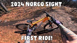 First Ride on the 2024 Norco Sight VHSP