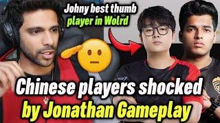 Chinese player shocked by Jonathan gameplay  World best thumb player 