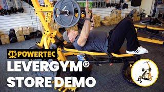 Powertec Workbench Levergym In-Store Demo At Top Fitness | Authorized Dealers Across The Nation