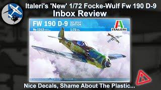 Italeri 1/72 Focke-Wulf Fw 190 D-9 Inbox Review – Nice Decals, Shame About the Plastic!