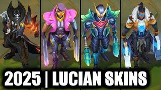 ALL LUCIAN SKINS SPOTLIGHT 2025 | League of Legends