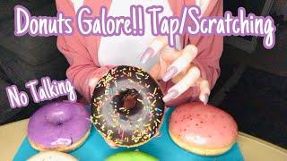 ASMR * 1+ Hr DONUT Tapping!! * Fast Tapping & Scratching * No Talking * ASMRVilla