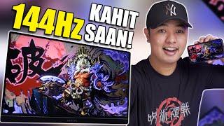 SWABENG GAMING KAHIT SAAN! - ARZOPA G1 144Hz Portable Gaming Monitor