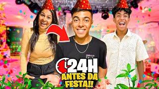 24HORAS ANTES DO ANIVERSÁRIO DO ESTEVÃO!*veja tudo que aconteceu!