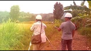 Pamasangan patok hari ke-3 di Desa Linggamukti Kecamatan Darangdan