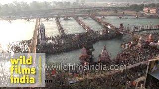 Aerial View Of Maha Kumbh Mela - Haridwar | India