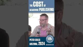 The cost of academic publishing #bsi