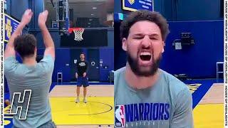 Klay Thompson Makes 12 Threes In A Row  Return Preview