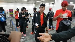 Perjalanan skuad Harimau Malaysia dari Kuala Lumpur-Jakarta-Solo