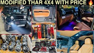 Ultimate Thar Modified 4x4 2024 | Thar 2024 modification  Thar modification with Price  