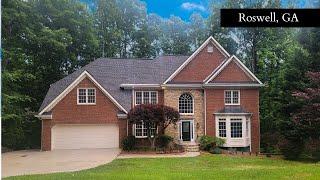 MUST SEE- GENEROUSLY SPACIOUS HOME FOR SALE IN ROSWELL, GA - 6 Bedrooms - 4.5 Bathrooms