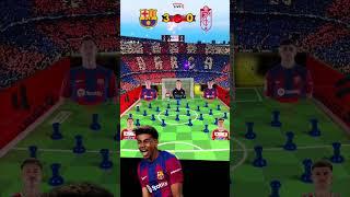 BARCELONA vs GRANADA | LA LIGA HIGHLIGHTS | MARBLE FOOTBALL |02/11/24| #espn #asmr