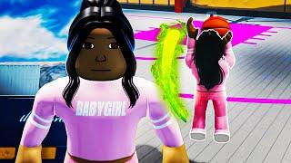 The BEST FEMALE Dribble God Returns To Roblox Basketball...(Hoop Nation)