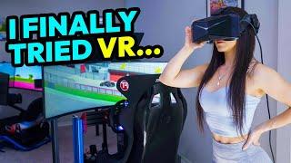 Trying out VR in my sim racing setup! Pimax Crystal Light review