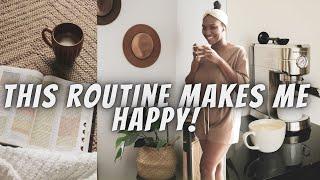 A GENTLE MORNING ROUTINE FOR A OVERSTIMULATED MOM | Cultivating Mental Peace | Slow and peaceful