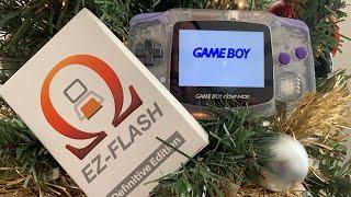 2024 Gameboy EZ Flash Omega DE Definitive Edition GBA Review
