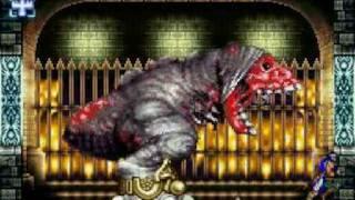 PoR (Richter - Nest of Evil) Boss 2 Gergoth - No Damage, No Subweapons